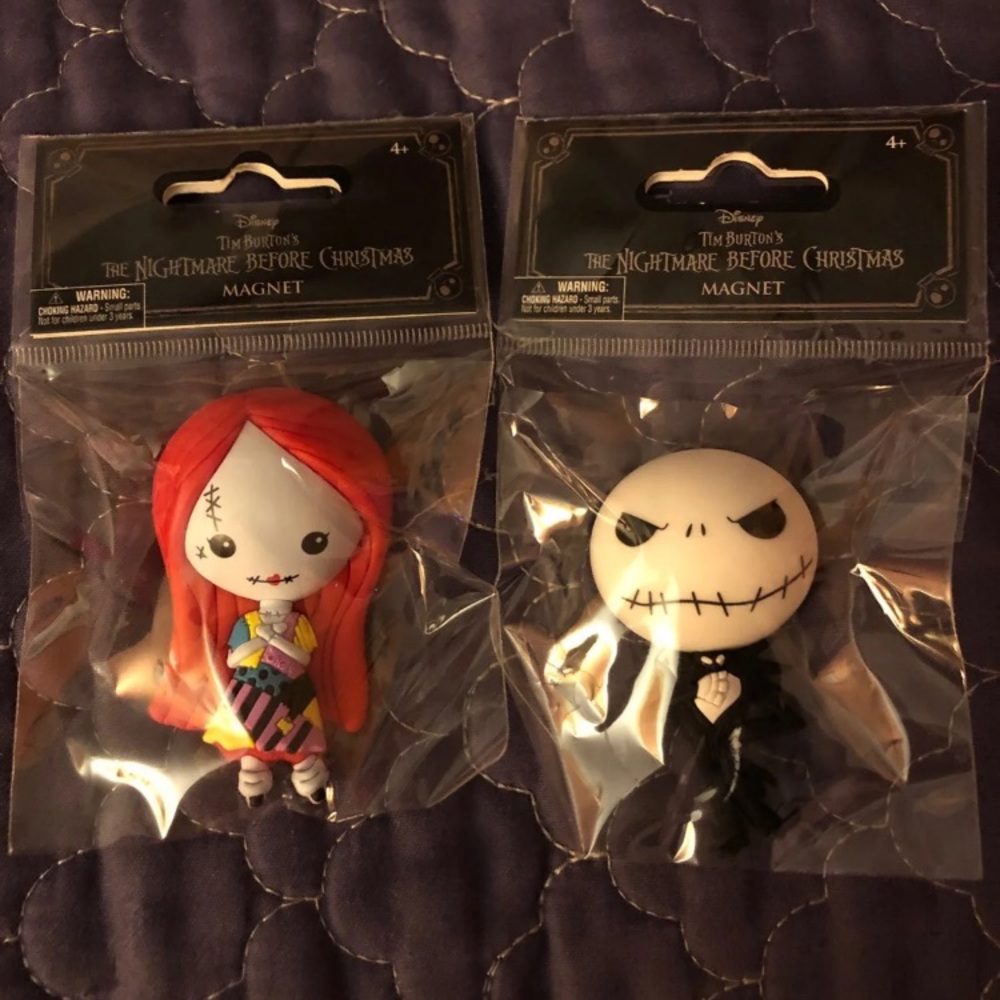Jack & Sally Magnet Set